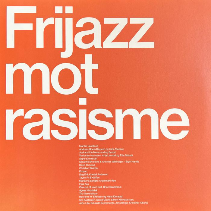 Various Artists - Frijazz mot rasisme