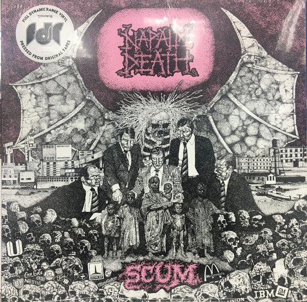 Napalm Death - Scum (Pink Cover Vinyl) – 3345 Record Store The Hague