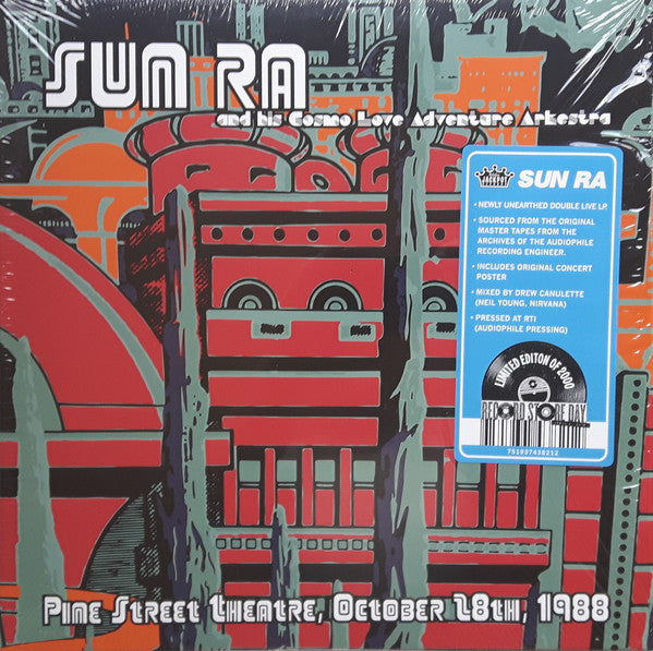 Sun Ra - Pine Street Theatre, October 28th 1988