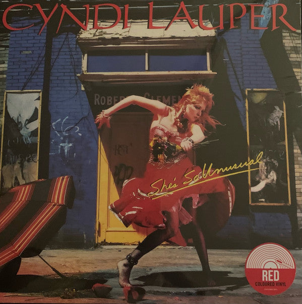 Cyndi Lauper - She's So Unusual (Red Coloured LP)