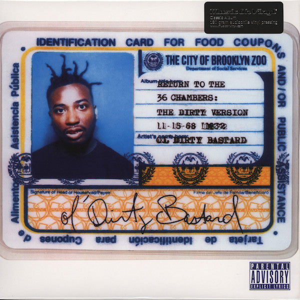 Ol' Dirty Bastard - Return To The 36 Chambers: The Dirty Version (LP)