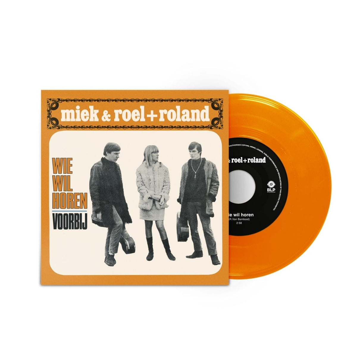 Miek & Roel + Roland - Wie Wil Horen (Orange Vinyl)