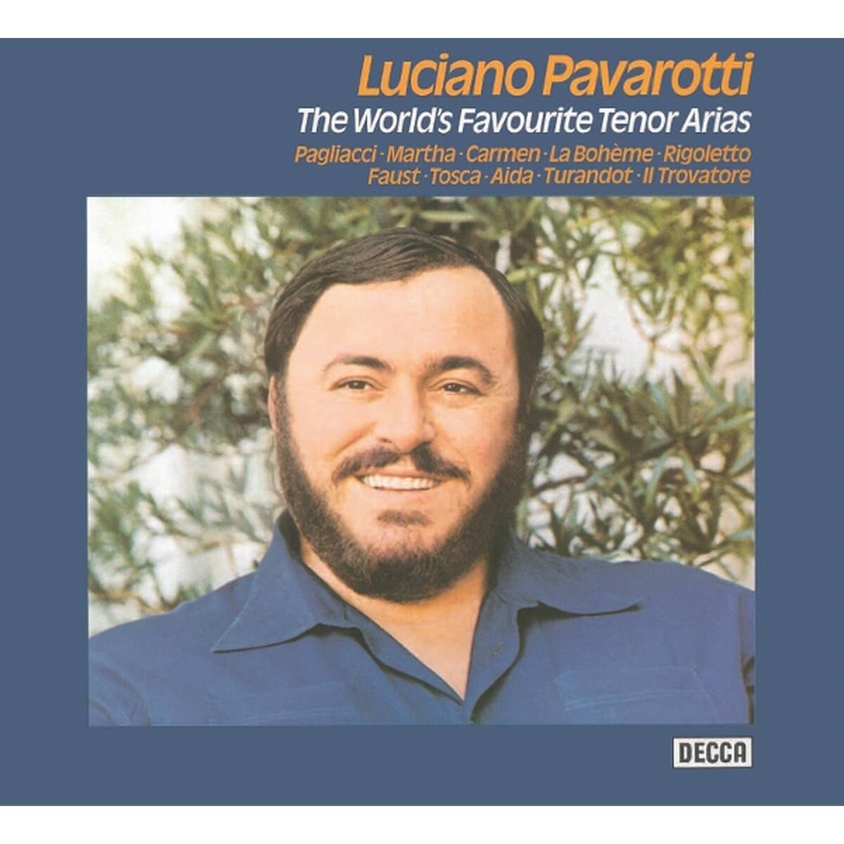 Luciano Pavarotti - The World's Favourite Tenor Arias (LP)