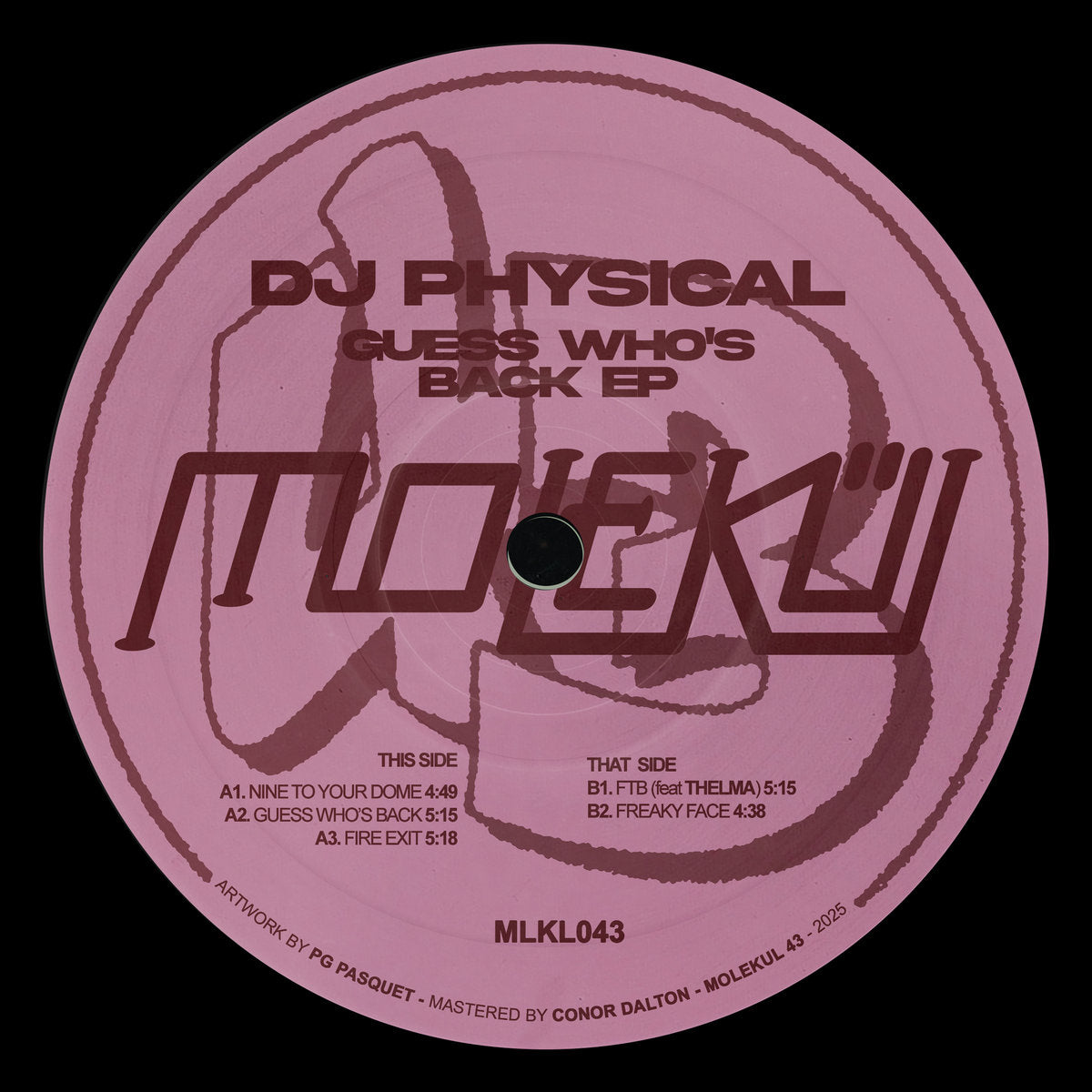 DJ Physical - Guess Who's Back EP (12")