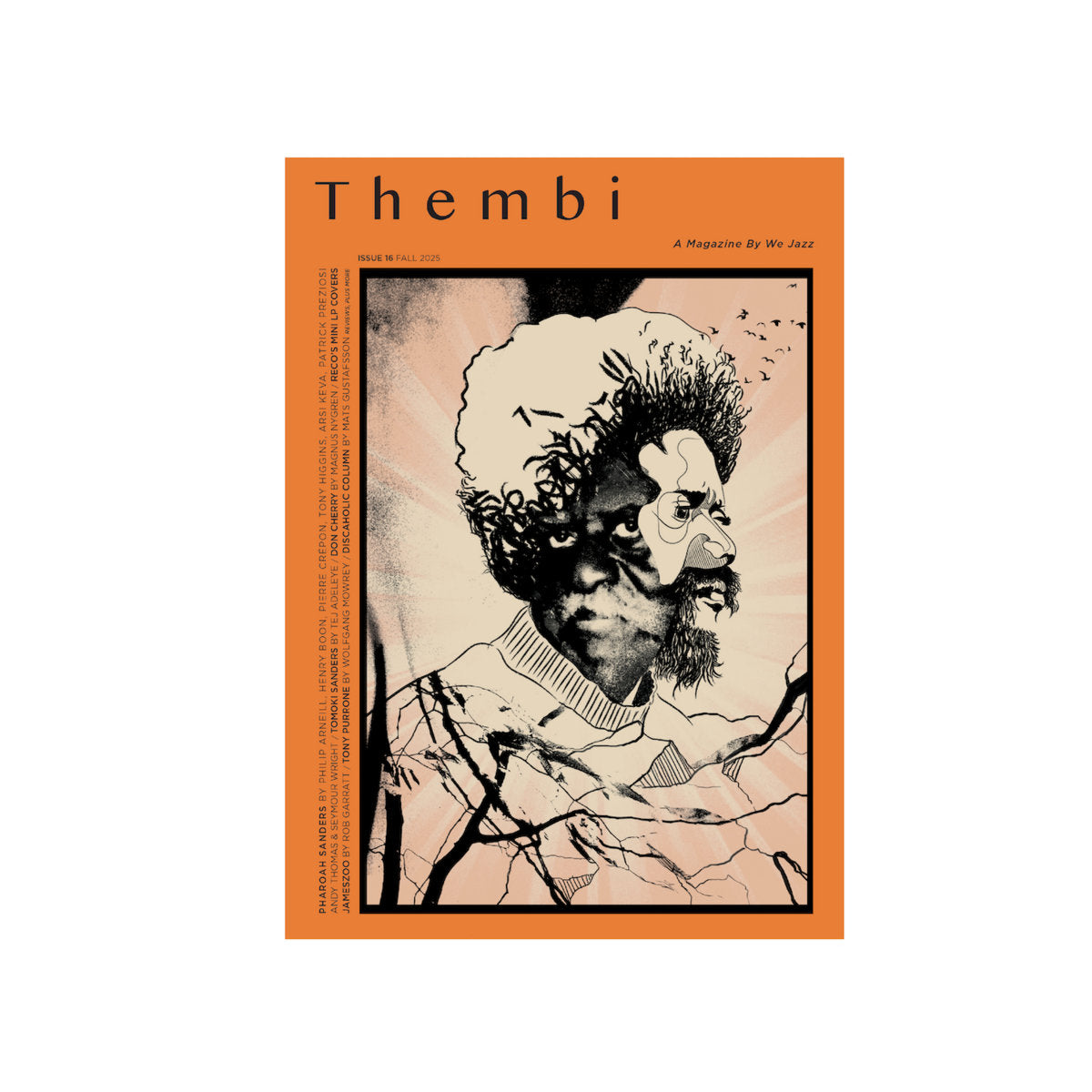 We Jazz Magazine - Issue 16 / Fall 2025 "Thembi" Pharoah Sanders (boek/drukwerk)