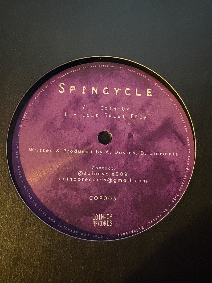 Spincycle - Coin-Op / Cold Sweet Beer (Reissue) (12")