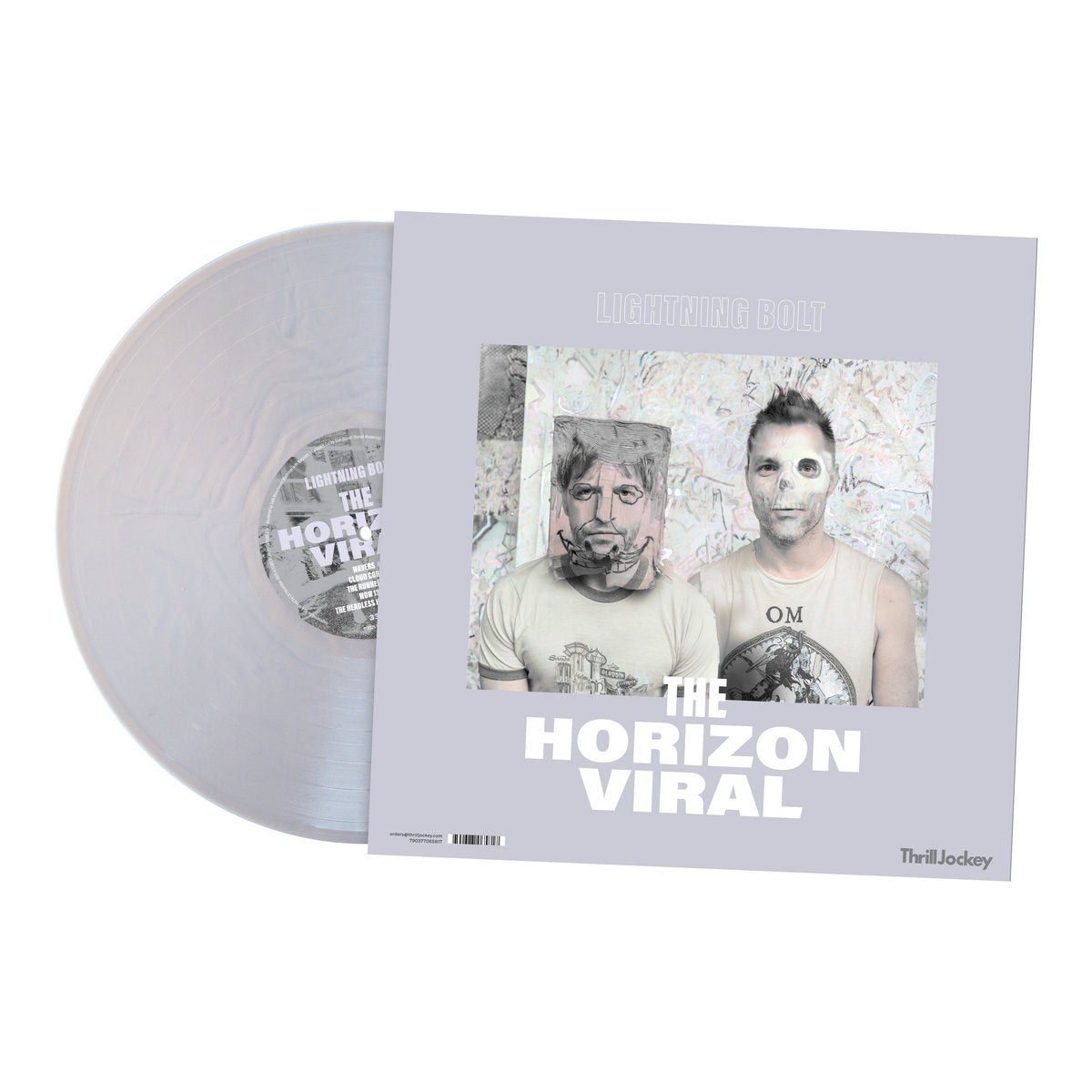 Ooioo / Lightning Bolt - THE HORIZON SPIRALS / THE HORIZON VIRAL (Metallic Silver Vinyl LP)