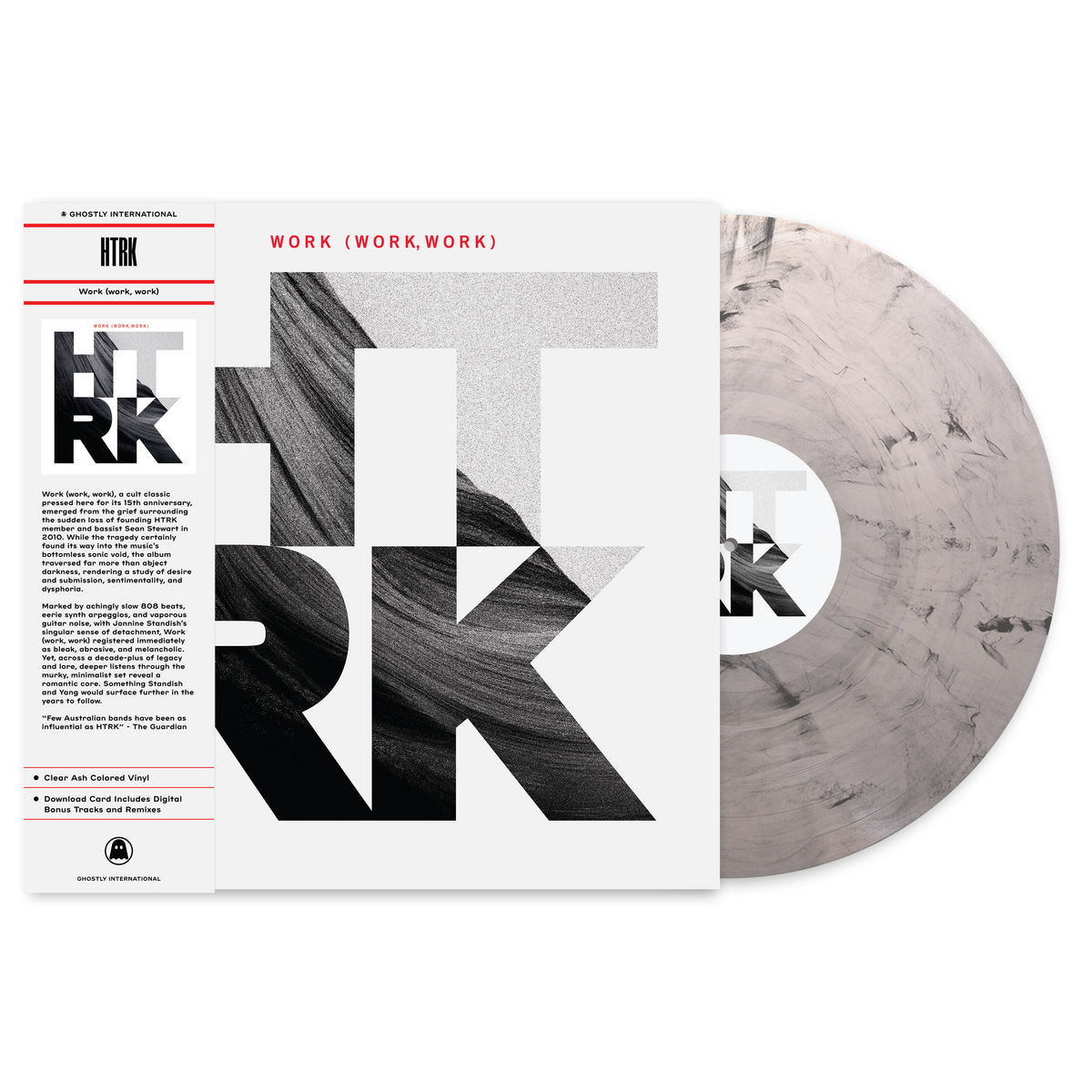 HTRK - Work (work, Work) (Clear Ash Vinyl LP)