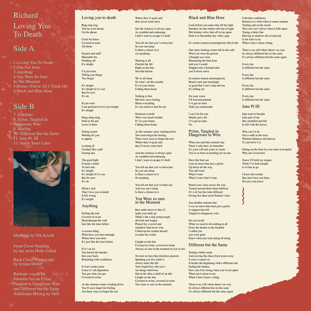 Richard - Loving You to Death (LP)