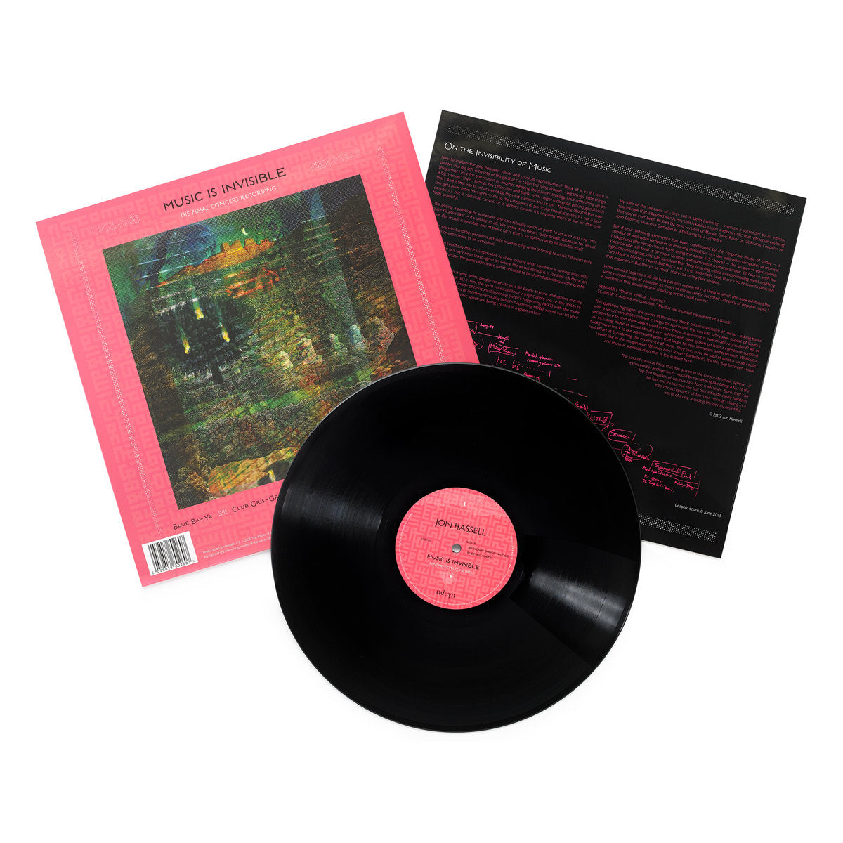 Jon Hassell - Music Is Invisible (Pentimento Volume Three) (LP)