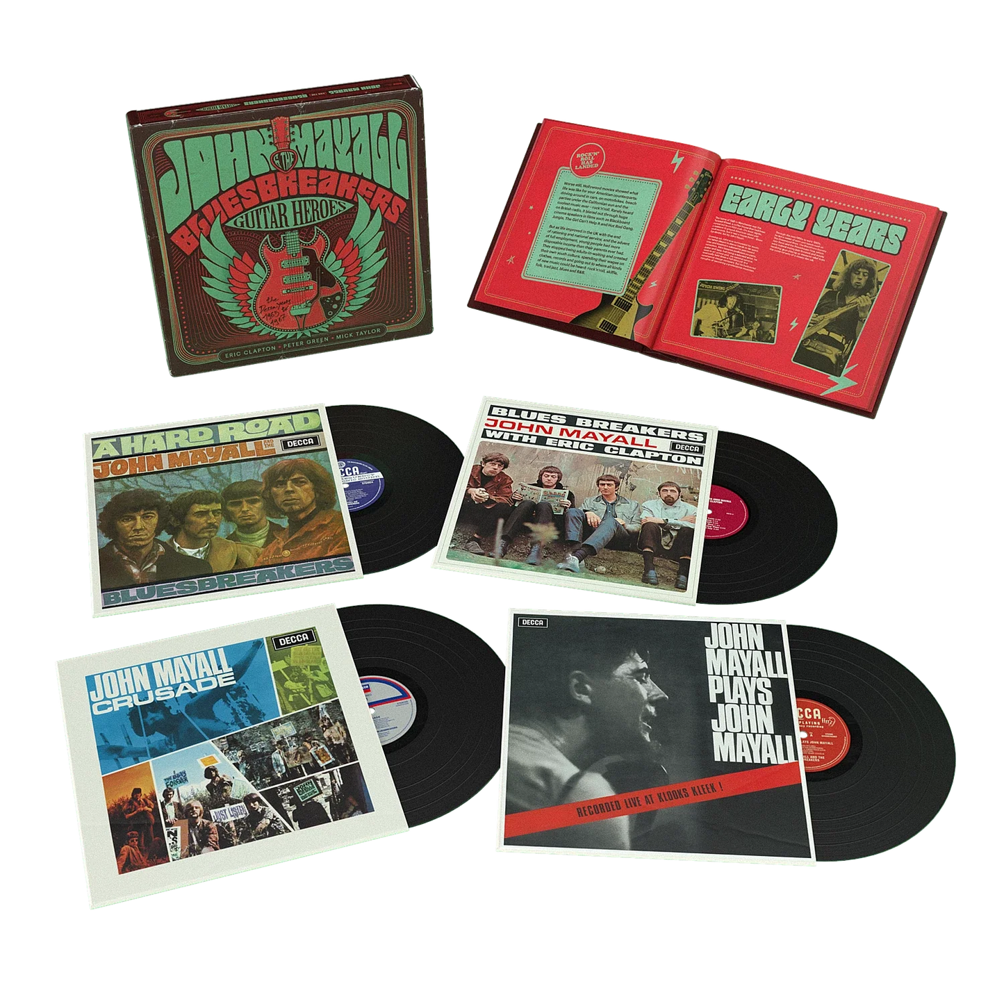 John Mayall & The Bluesbreakers - Guitar Heroes: The Decca Years 1965 - 1967 (LP)