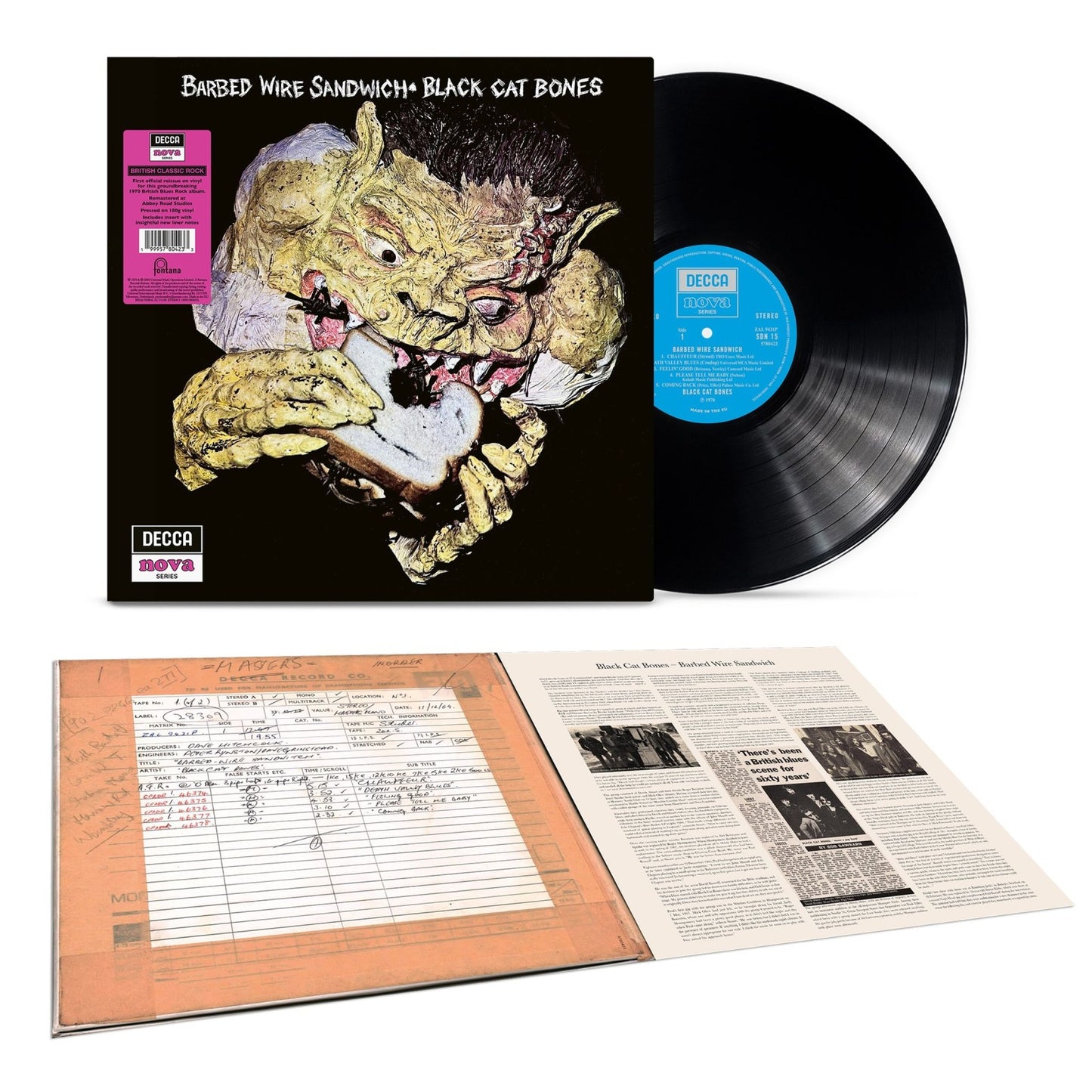 Black Cat Bones - Barbed Wire Sandwich (LP)
