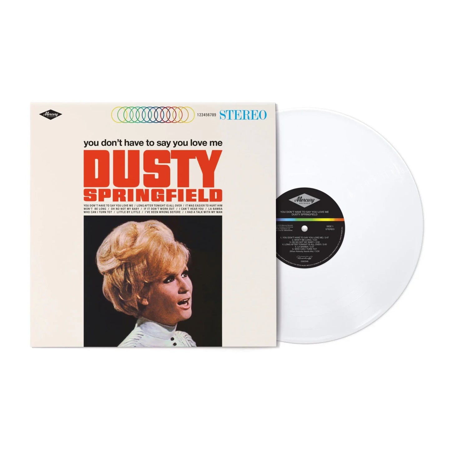 Dusty Springfield - You Don't Have To Say You Love Me (Limited National Album Day 2026 White Vinyl LP)