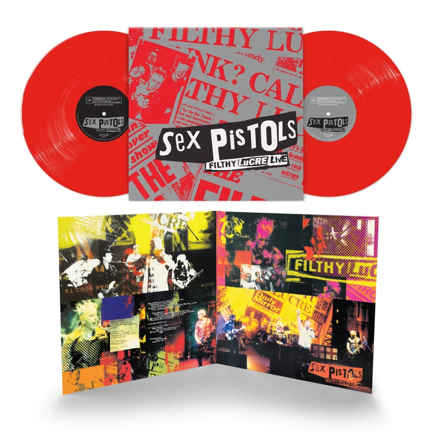 Sex Pistols - Filthy Lucre Live (30th Anniversary Edition Red Vinyl LP)