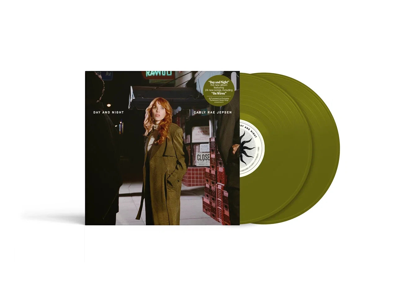 Carly Rae Jepsen - Day and Night (Indie Translucent Forest Green Vinyl LP)