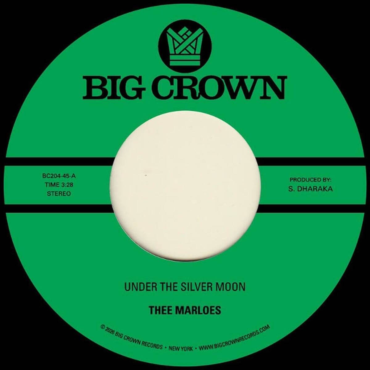 Thee Marloes - Under The Silver Moon (7")
