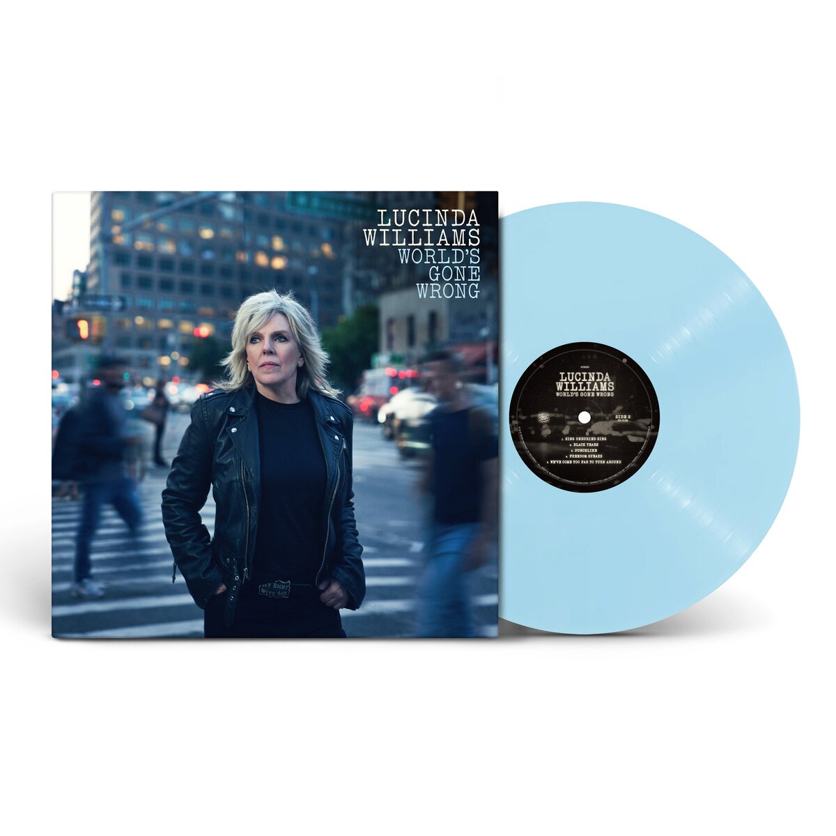 Lucinda Williams - World's Gone Wrong (Sky Blue Vinyl LP)
