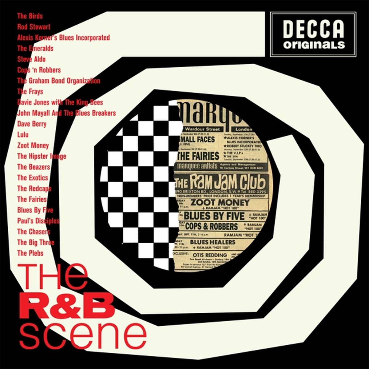 Various Artists - The R Scene (white LP)