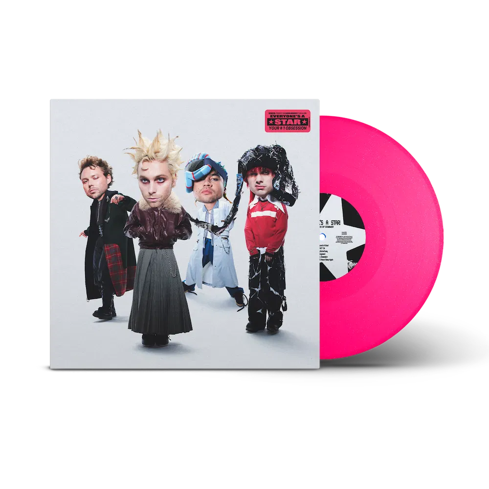 5 Seconds Of Summer - Everyone's A Star! (Neon Pink Glitter Vinyl LP)
