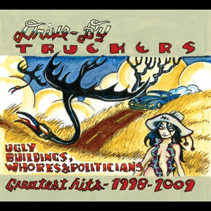 Drive-by Truckers - Ugly Buildings, Whores, and Politicians: Greatest Hits 1998-2009 (Coke Bottle Green Coloured LP)