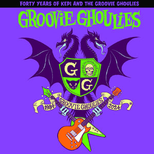 Kepi and The Groovie Ghoulies - Forty Years Of Kepi And The Groovie Ghoulies (Orange & Purple  Vinyl)