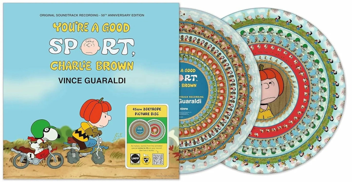 Vince Guaraldi - You're A Good Sport, Charlie Brown (O.S.T.) (Zoetrope Picture Disc LP)
