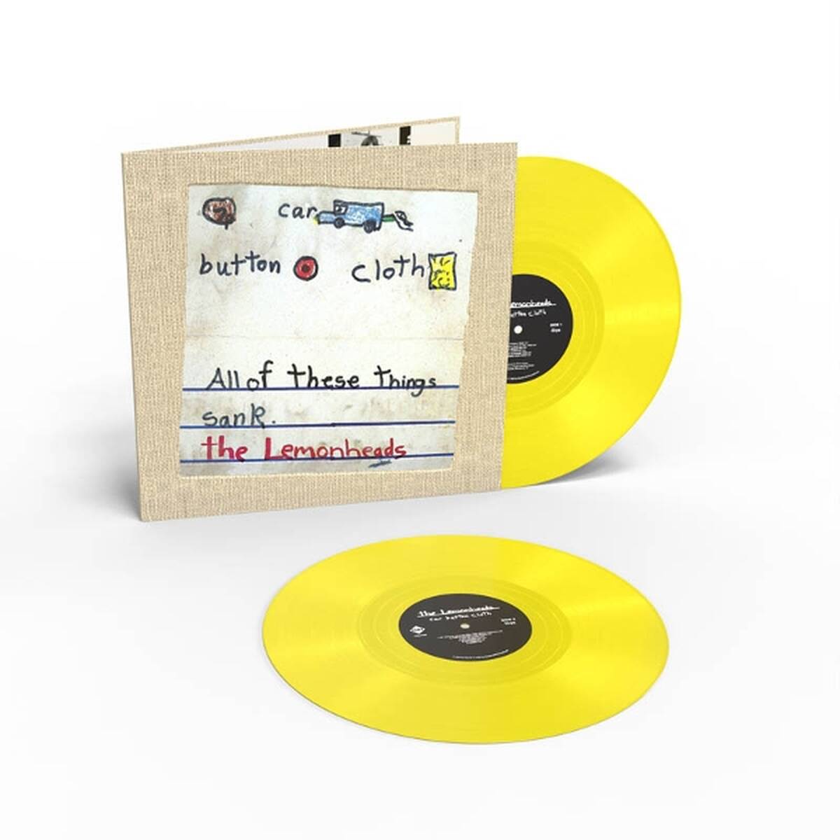 Lemonheads - Car Button Cloth (Deluxe Edition Yellow LP)