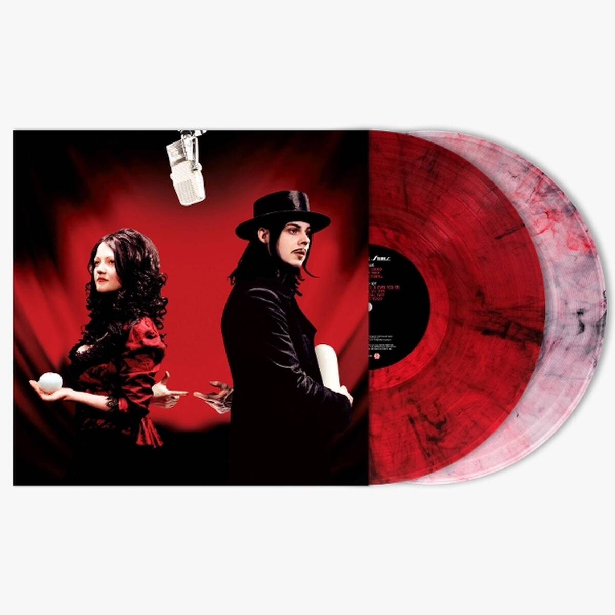 The White Stripes - Get behind me satan (20th anniversary edition) (Smoke Deep Red & Black Coloured LP)