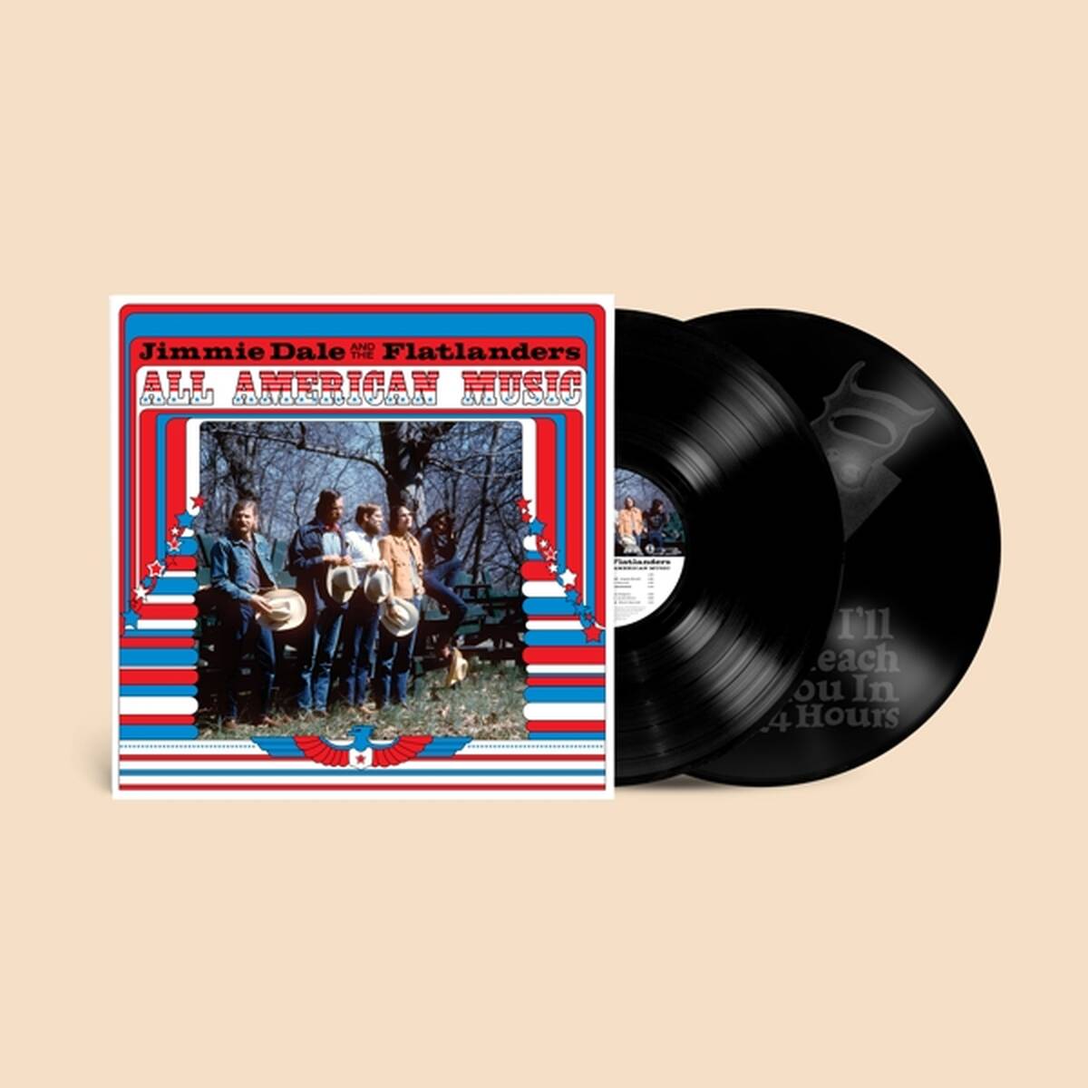 Jimmie Dale And The Flatlanders - All American Music (LP)