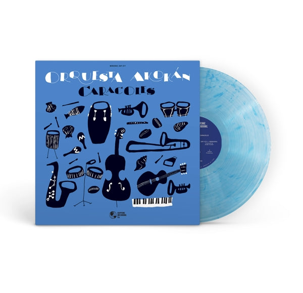 Orquesta Akokan - Caracoles (Ocean Blue Vinyl)