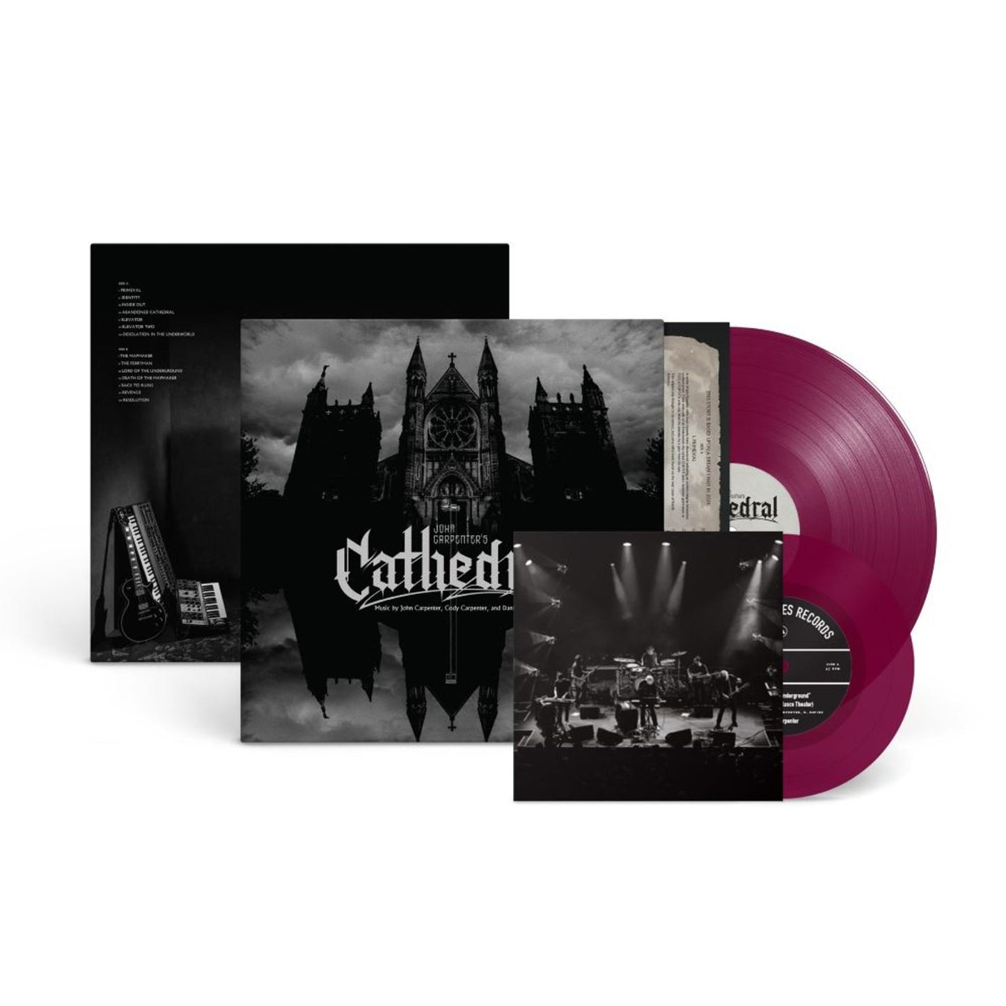 John Carpenter & Cody Carpenter & Daniel Davies - Cathedral (+7" Amethist Vinyl LP)