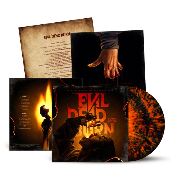 Double Danger - Evil Dead Burn (Demonic Inferno Coloured Vinyl LP)