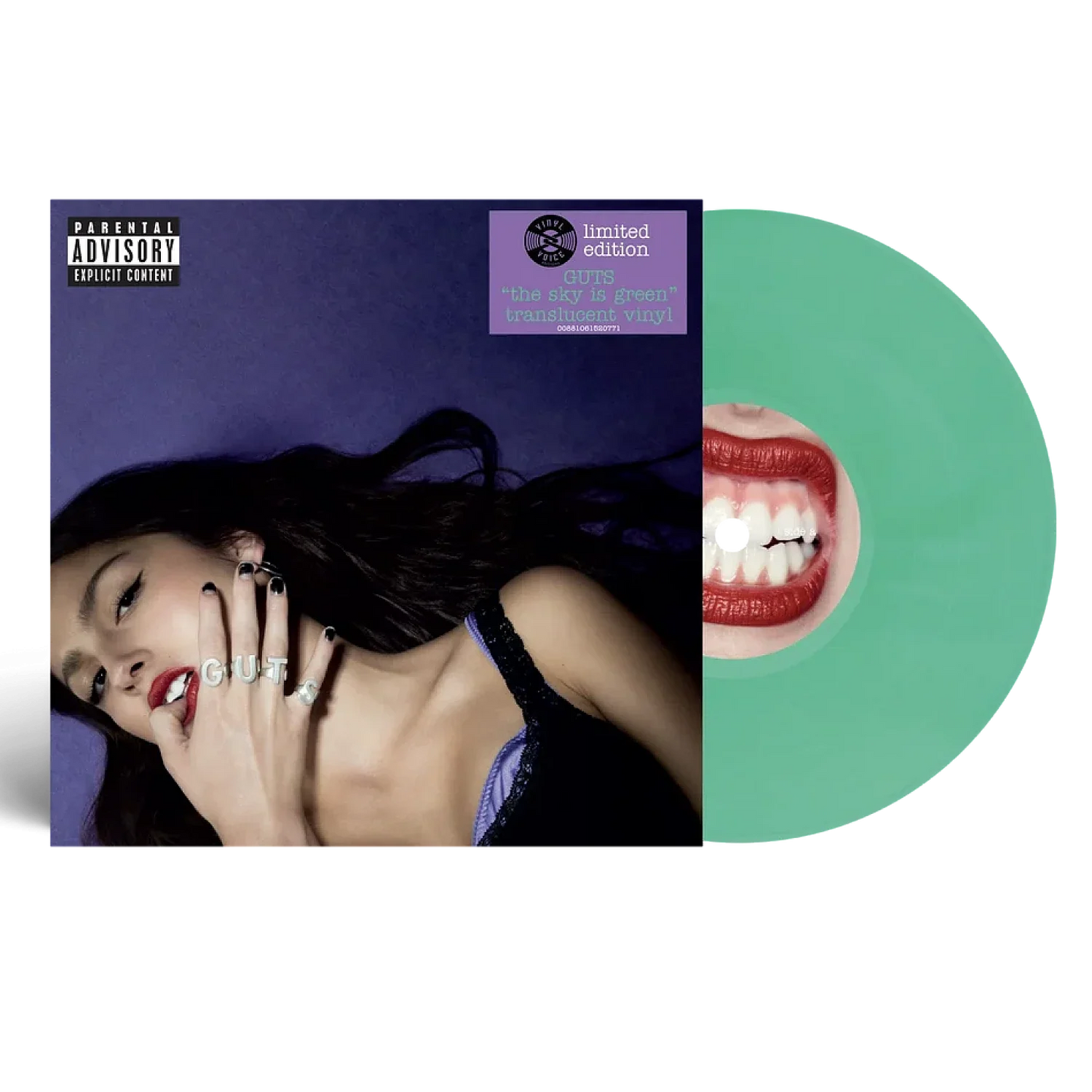 Olivia Rodrigo - GUTS (the sky is green translucent vinyl LP)