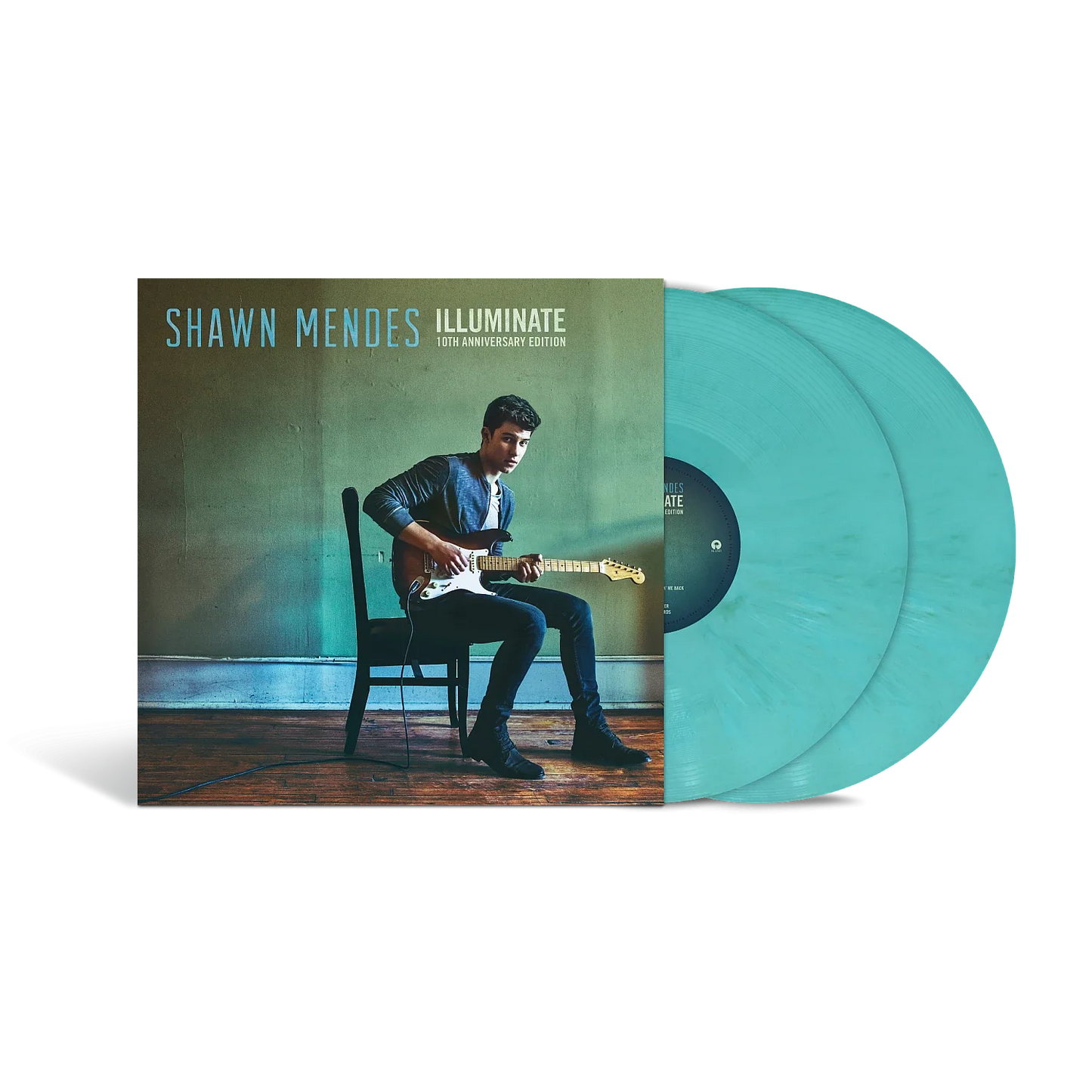 Shawn Mendes - Illuminate 10-YR Anniversary 2LP (Translucent Aqua Vinyl LP)