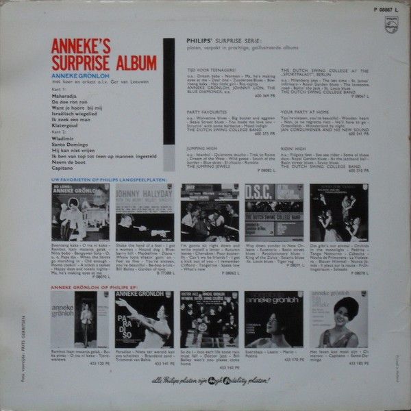 USED - Anneke Grönloh - Anneke's Surprise Album