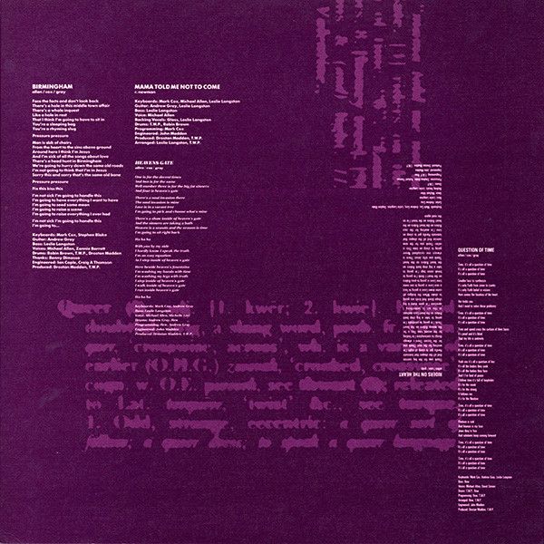 USED - The Wolfgang Press - Queer