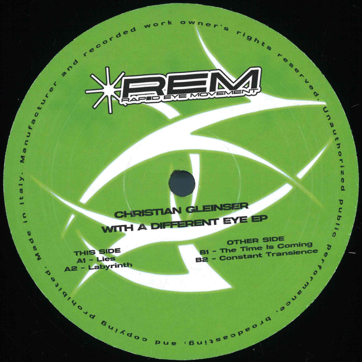 Christian Gleinser - With A Different Eye EP