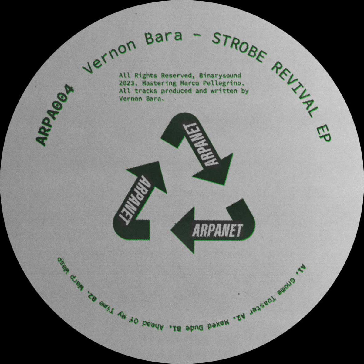 Vernon Bara - Strobe Revival EP (12")