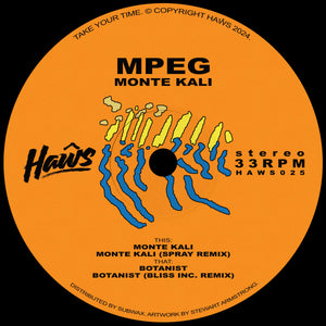 mpeg - Monte Kali (Incl. Spray and Bliss Inc. remixes)