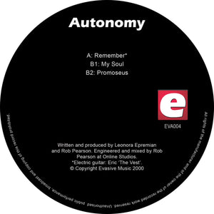 Autonomy - Autonomy (12")