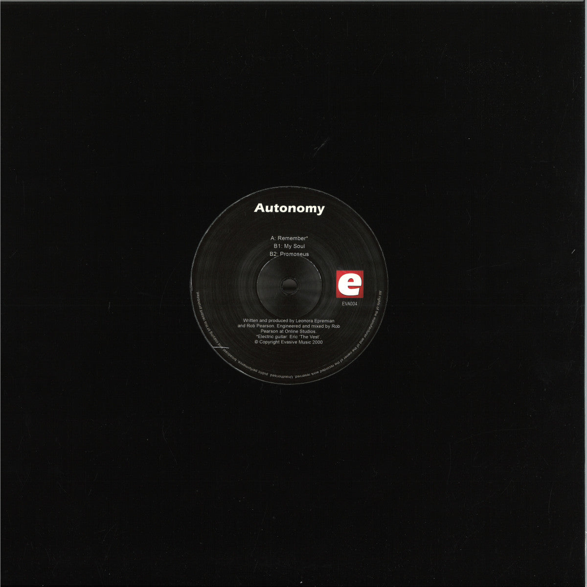Autonomy - Autonomy 2026 REPRESS (12")
