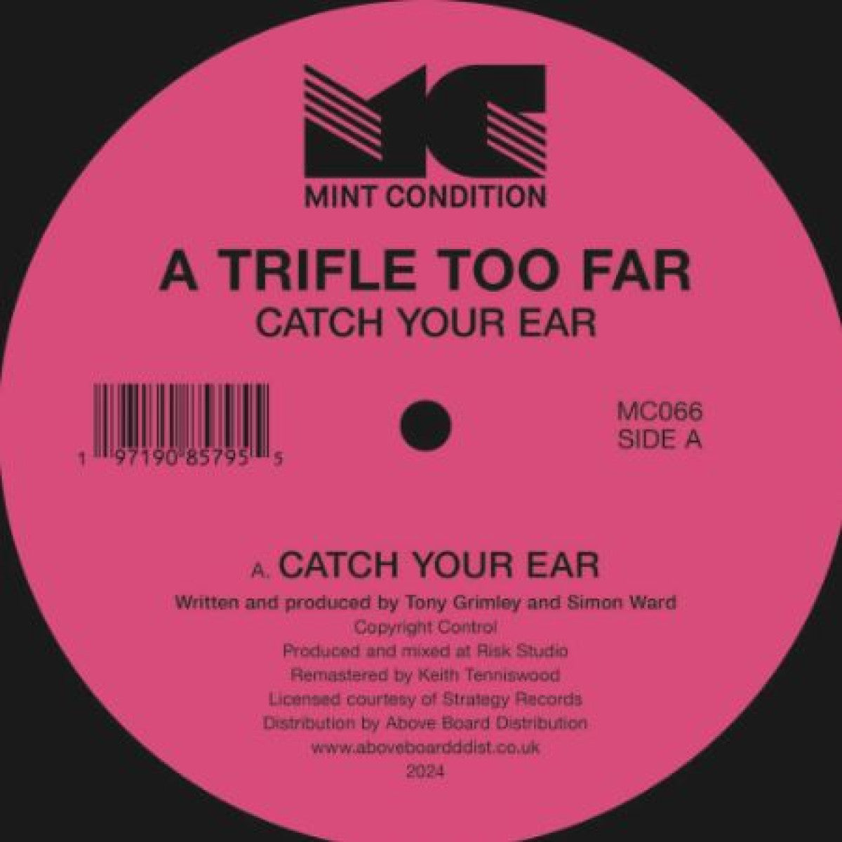 A Trifle Too Far - Catch Your Ear (12")
