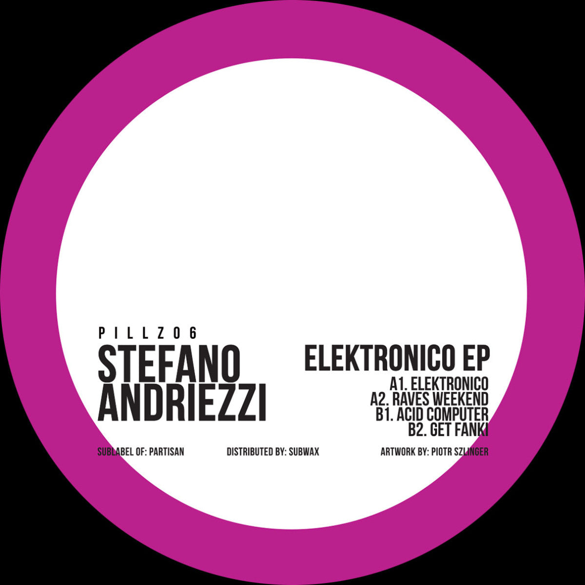 Stefano Andriezzi - Elektronico EP (12")