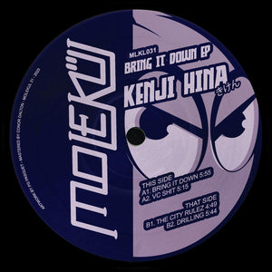 Kenji Hina - Bring It Down EP (12")