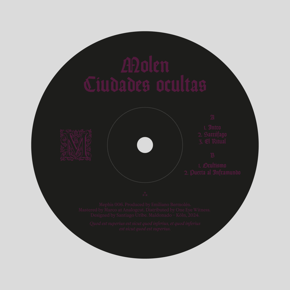 Molen - Ciudades Ocultas (12")