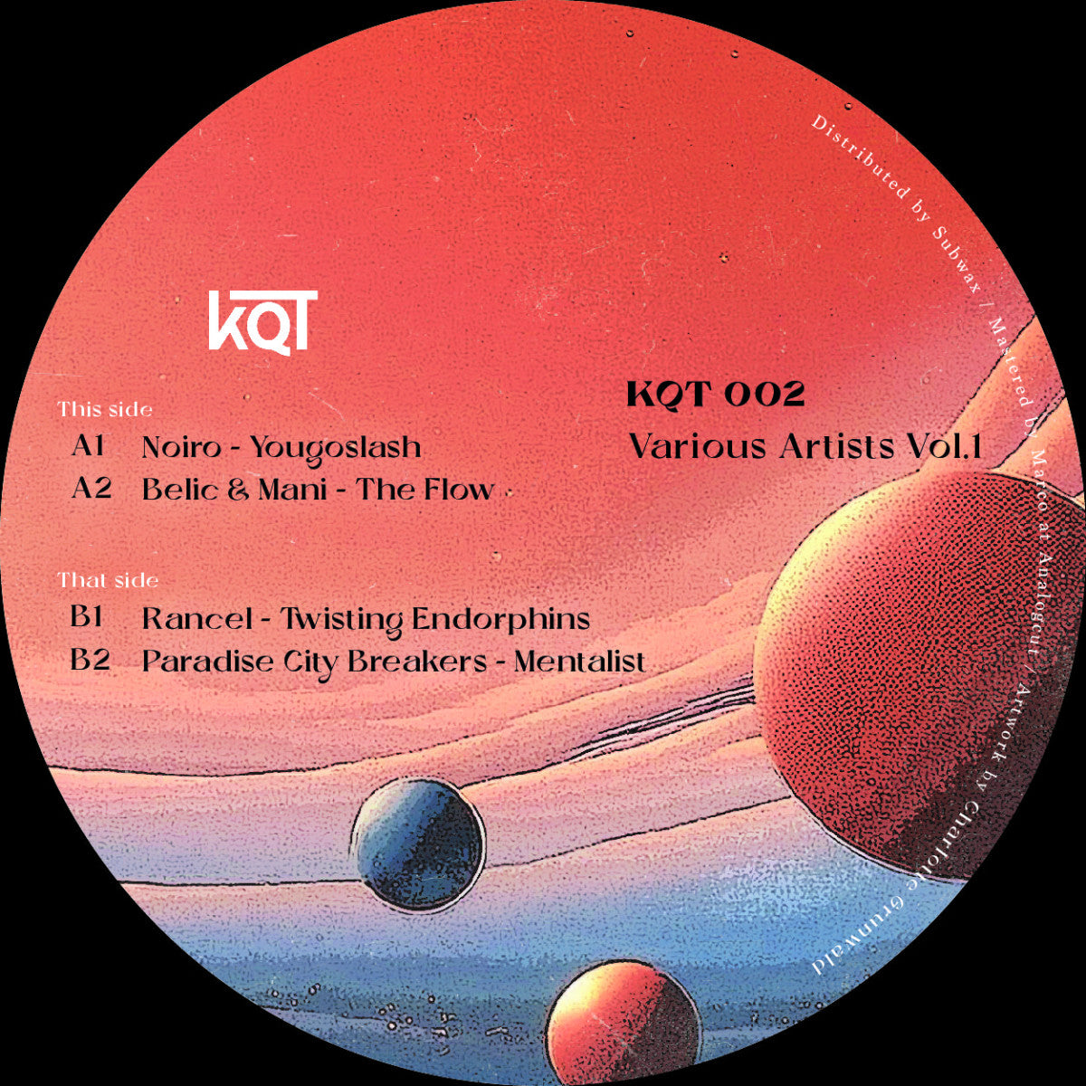 Various Artists - Various Artists Vol. 1 (KQT002) (12")