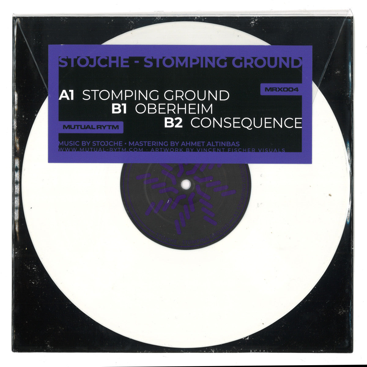 Stojche - Stomping Ground (White Vinyl 10")