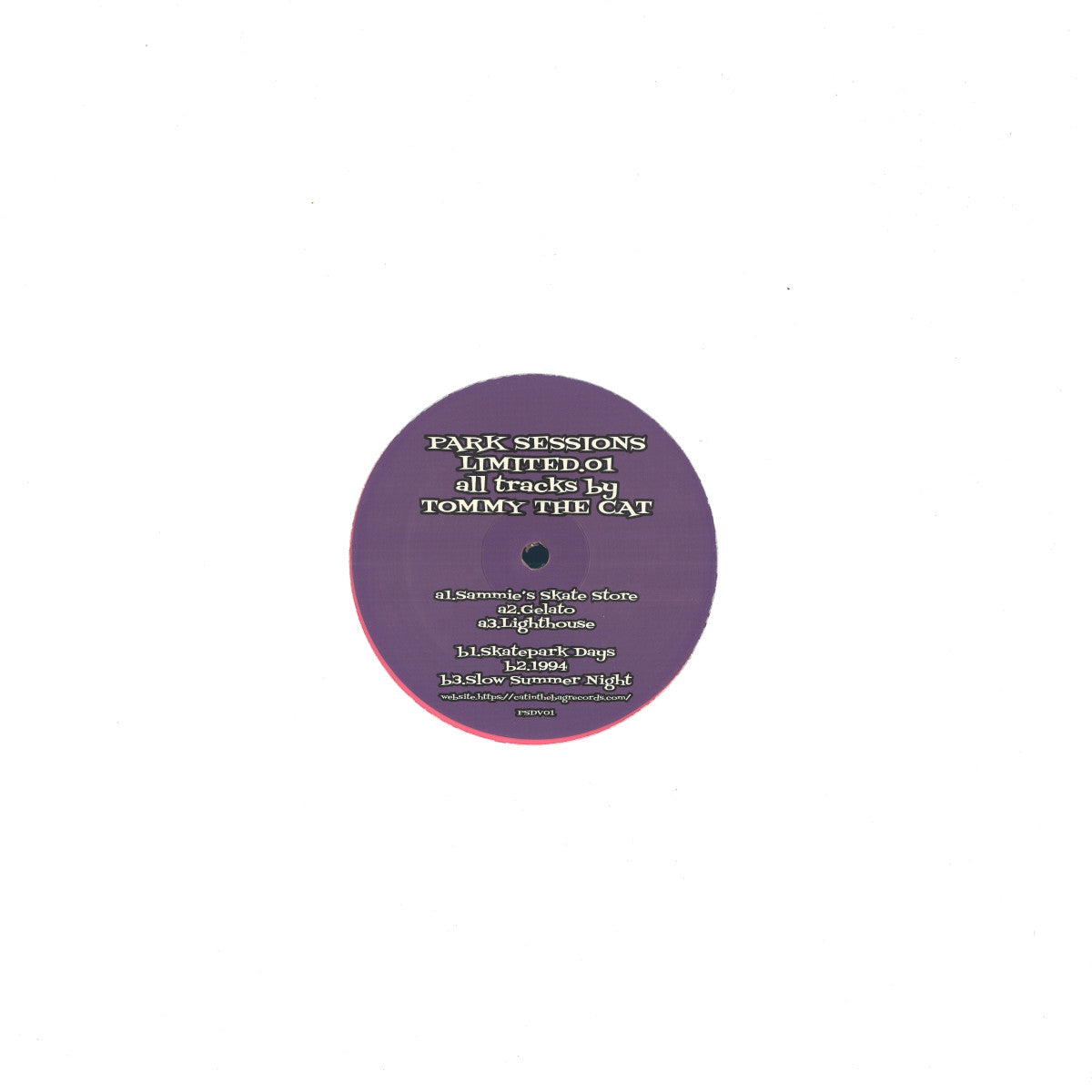 Tommy The Cat - Park Sessions Limited: Sunset Vibes (Pink Vinyl 12")