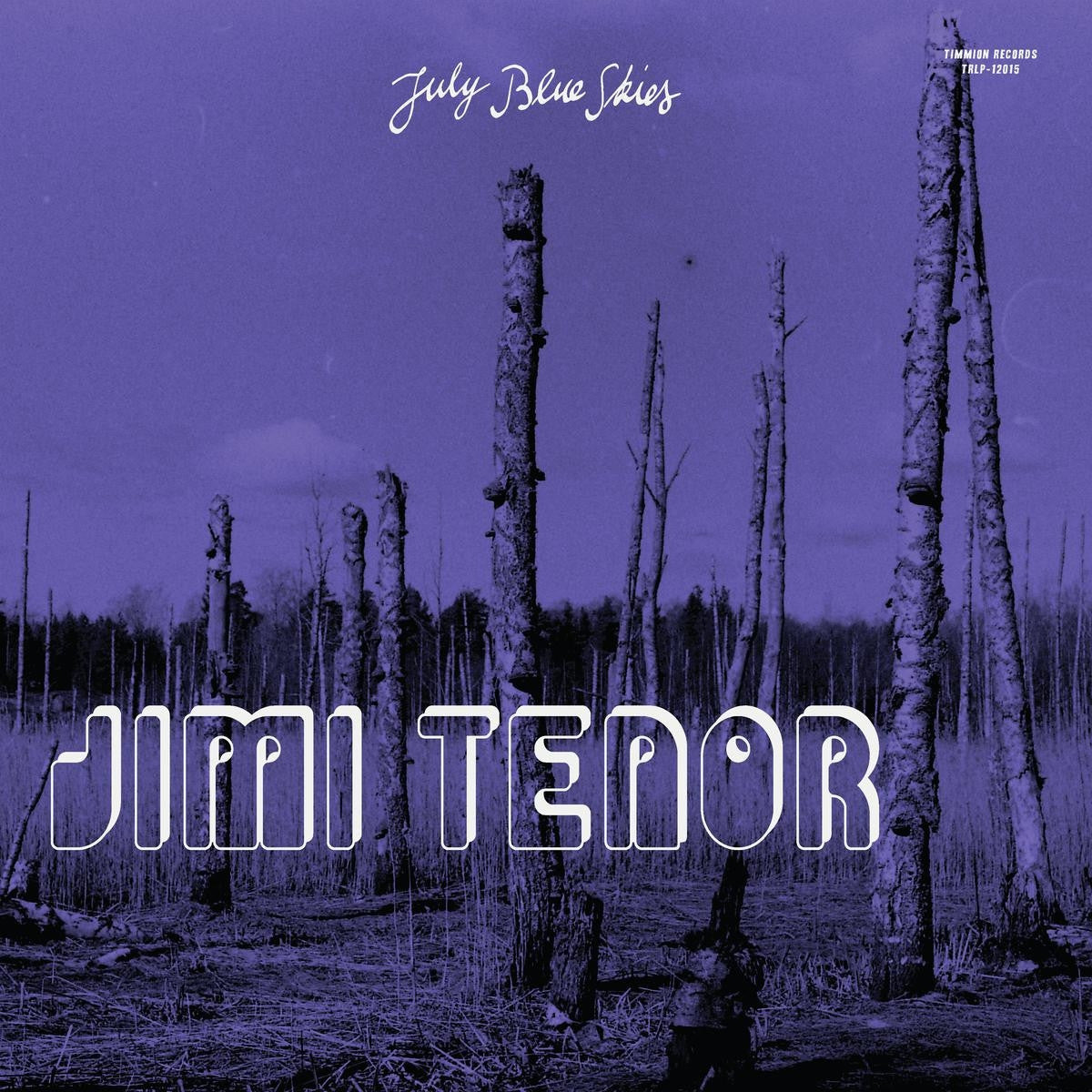 Jimi Tenor & Cold Diamond & Mink - July Blue Skies (Violet Smoke Coloured LP)