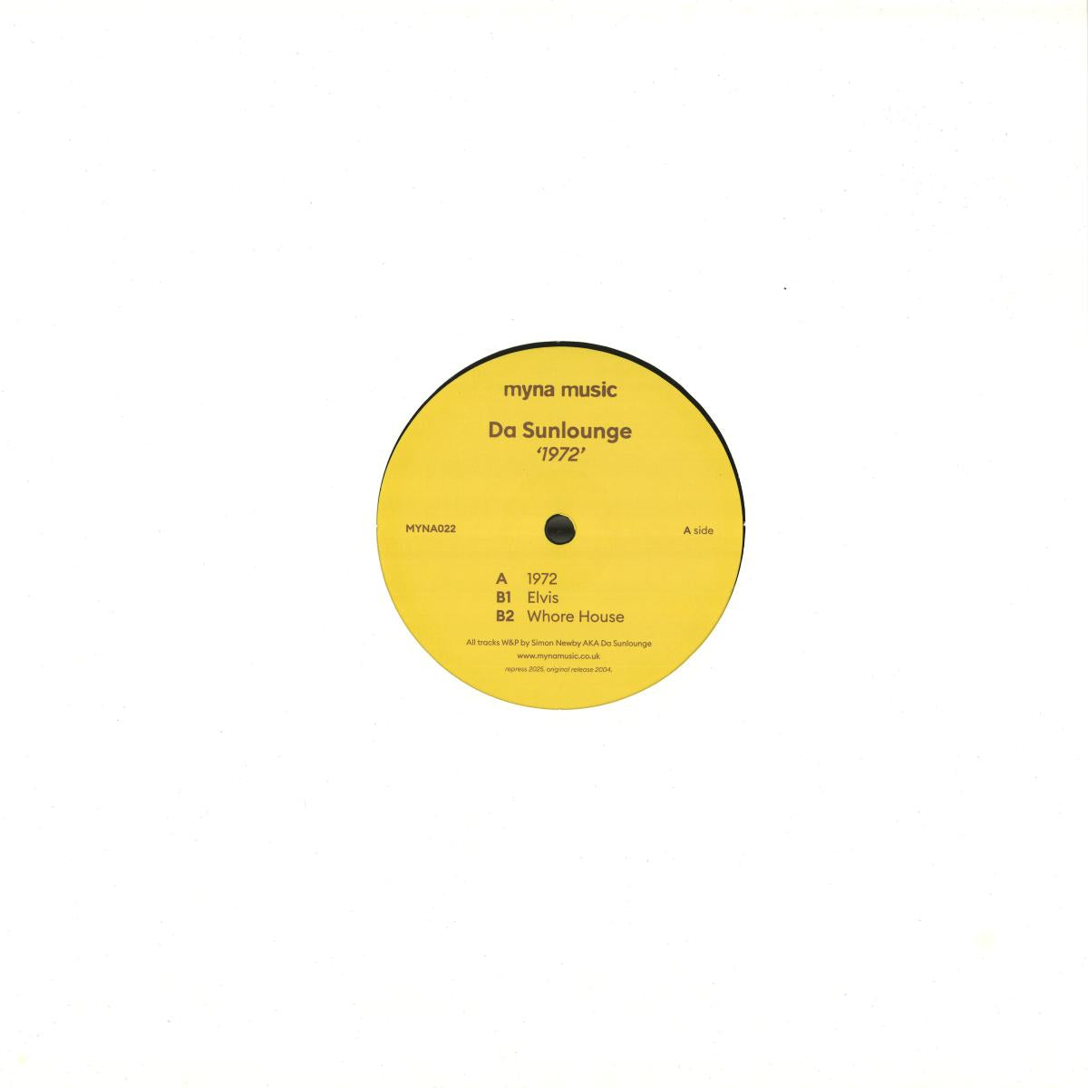 Da Sunlounge - 1972 (12")